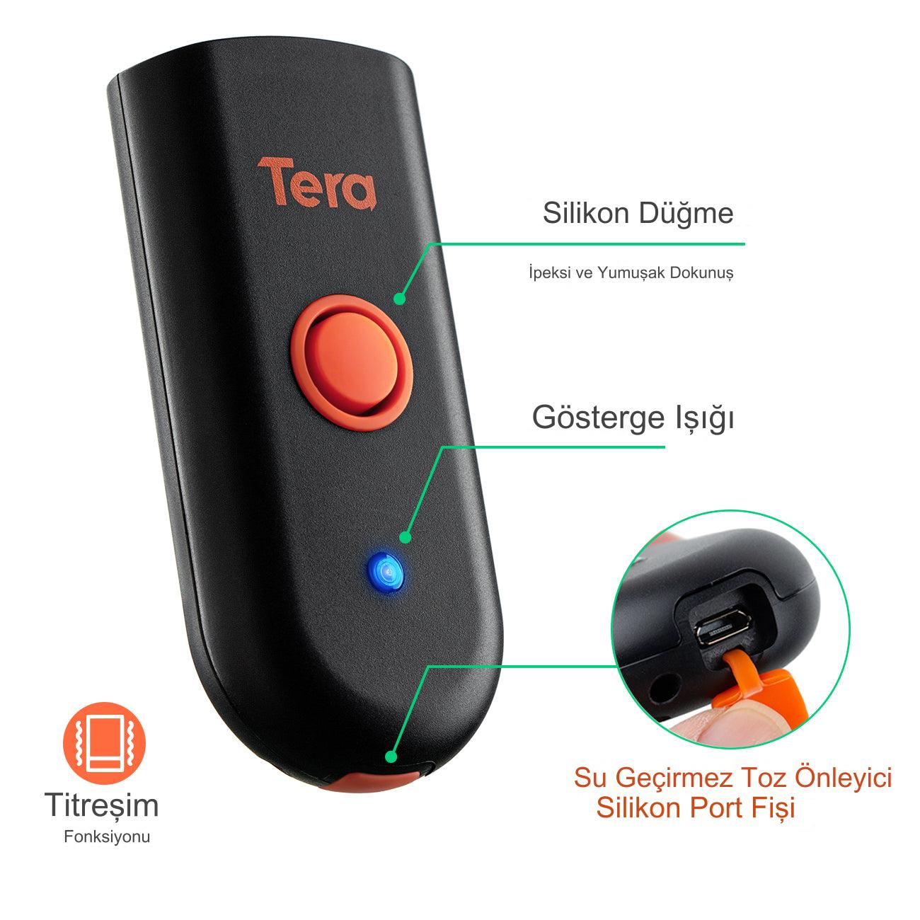 Tera 1100C CCD 1D Taşınabilir Barkod Tarayıcı