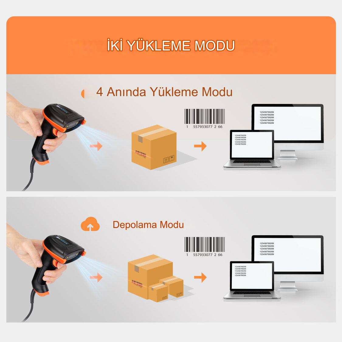Tera D5100Y 1D USB Barkod Okuyucu