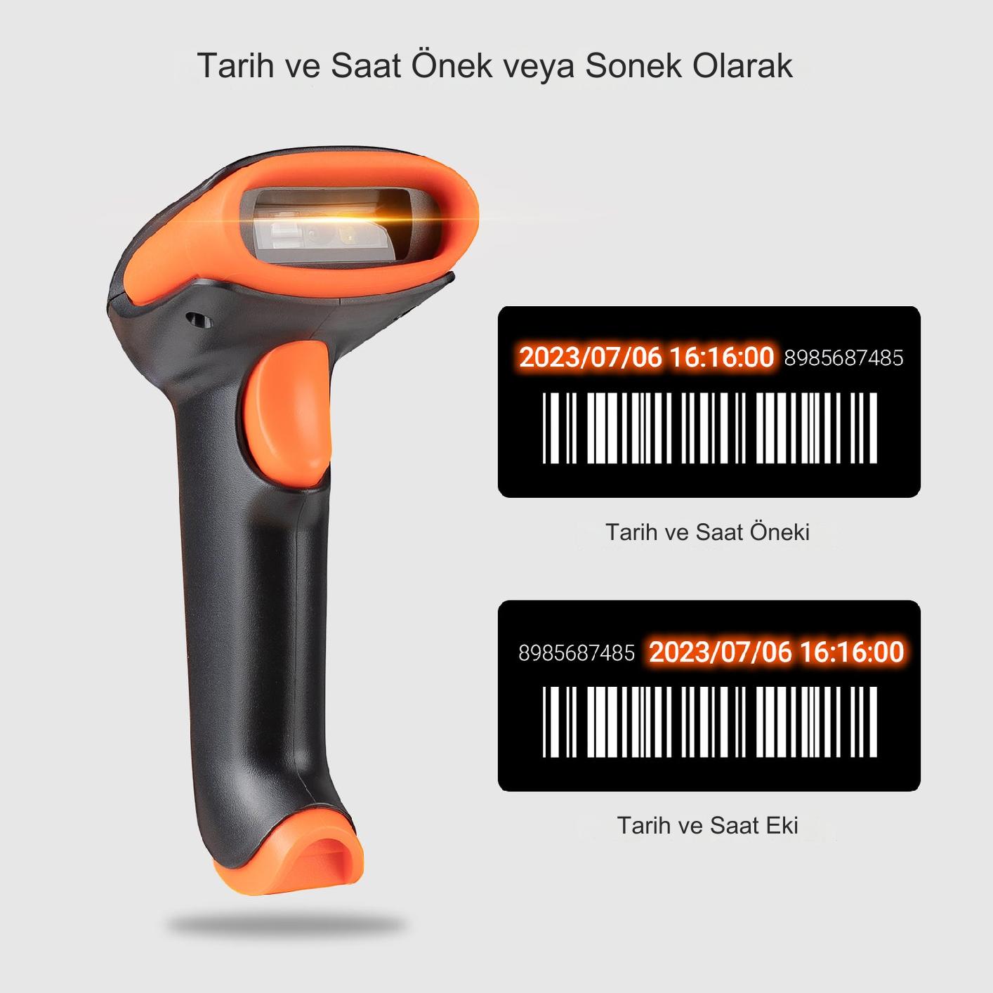 Tera HW0002 2D Kablosuz Barkod Tarayıcı