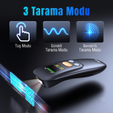 Tera 1600 Kablosuz 1D 2D QR Barkod Okuyucu | Ergonomik El Tipi 3in1 (Bluetooth, 2.4G Kablosuz, USB) | Süper Kod Çözme CMOS Sensörlü Tarayıcı